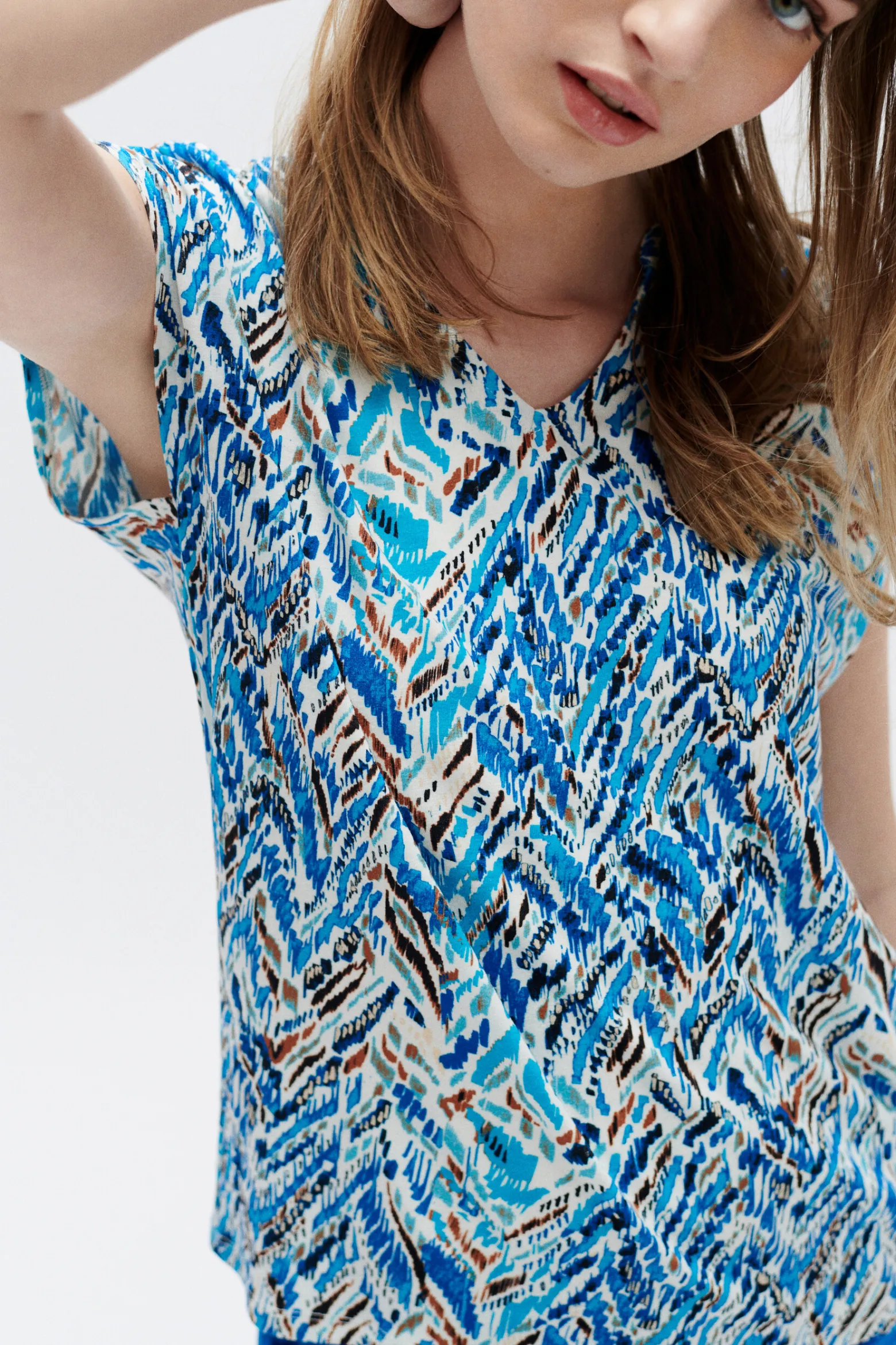 Tshirt Taele Bleu Femme*CAROLL Shop
