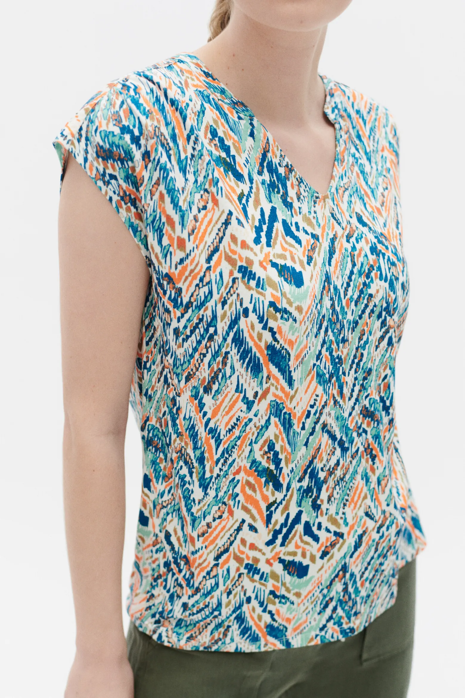 Tshirt Taele Vert Emeraude Femme*CAROLL Cheap