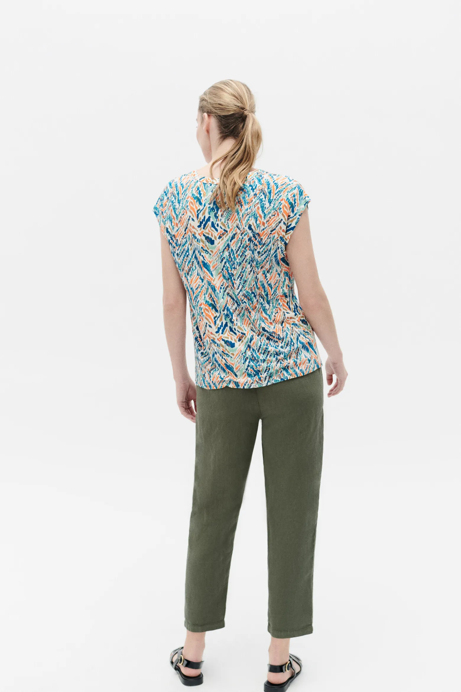 Tshirt Taele Vert Emeraude Femme*CAROLL Cheap