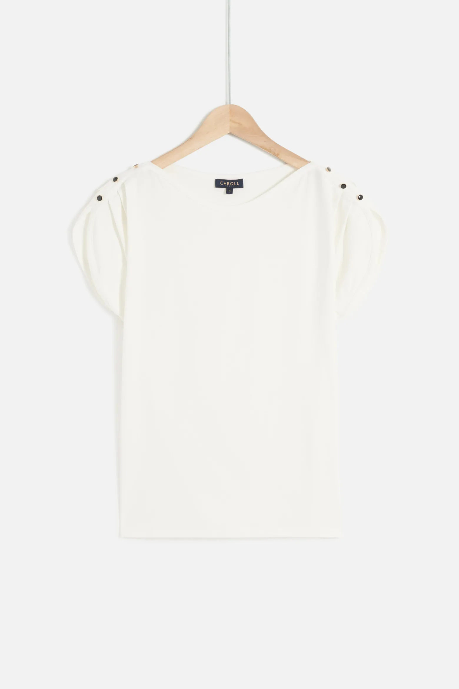 T-Shirt Talissa Ivoire Femme*CAROLL Best Sale