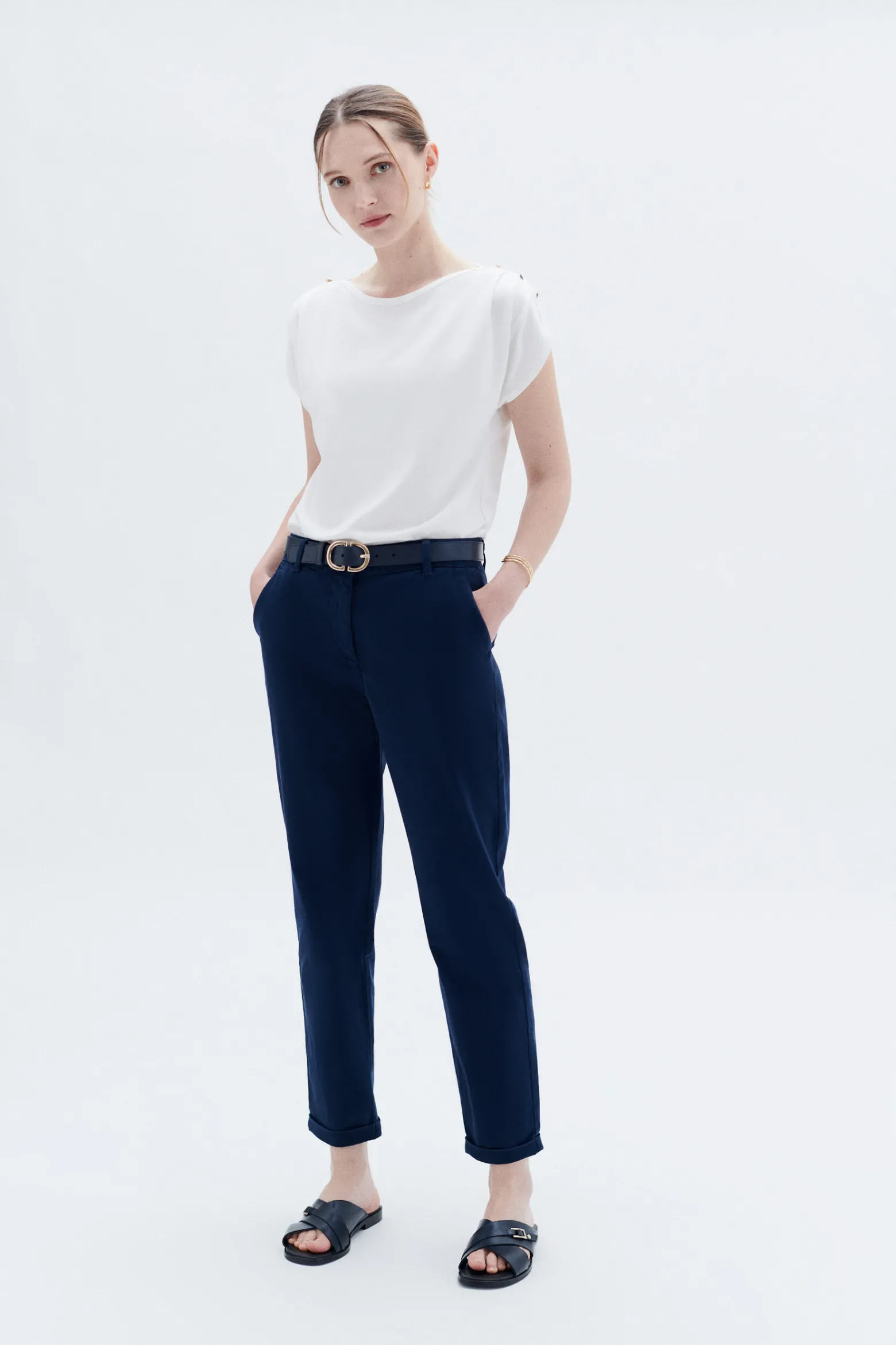 T-Shirt Talissa Ivoire Femme*CAROLL Best Sale