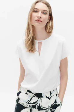 T-Shirt Tilda Blanc Femme*CAROLL Store