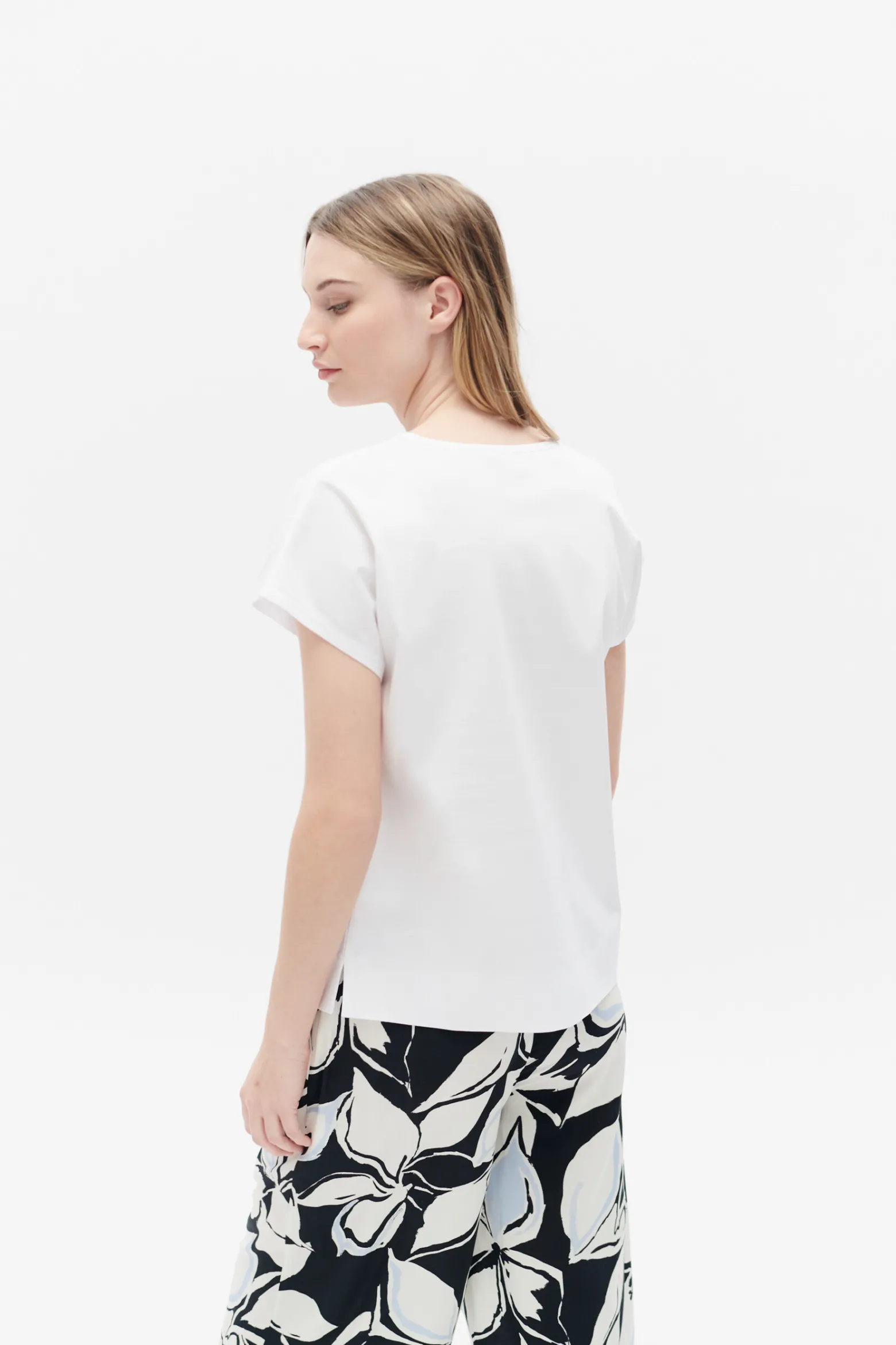 T-Shirt Tilda Blanc Femme*CAROLL Store