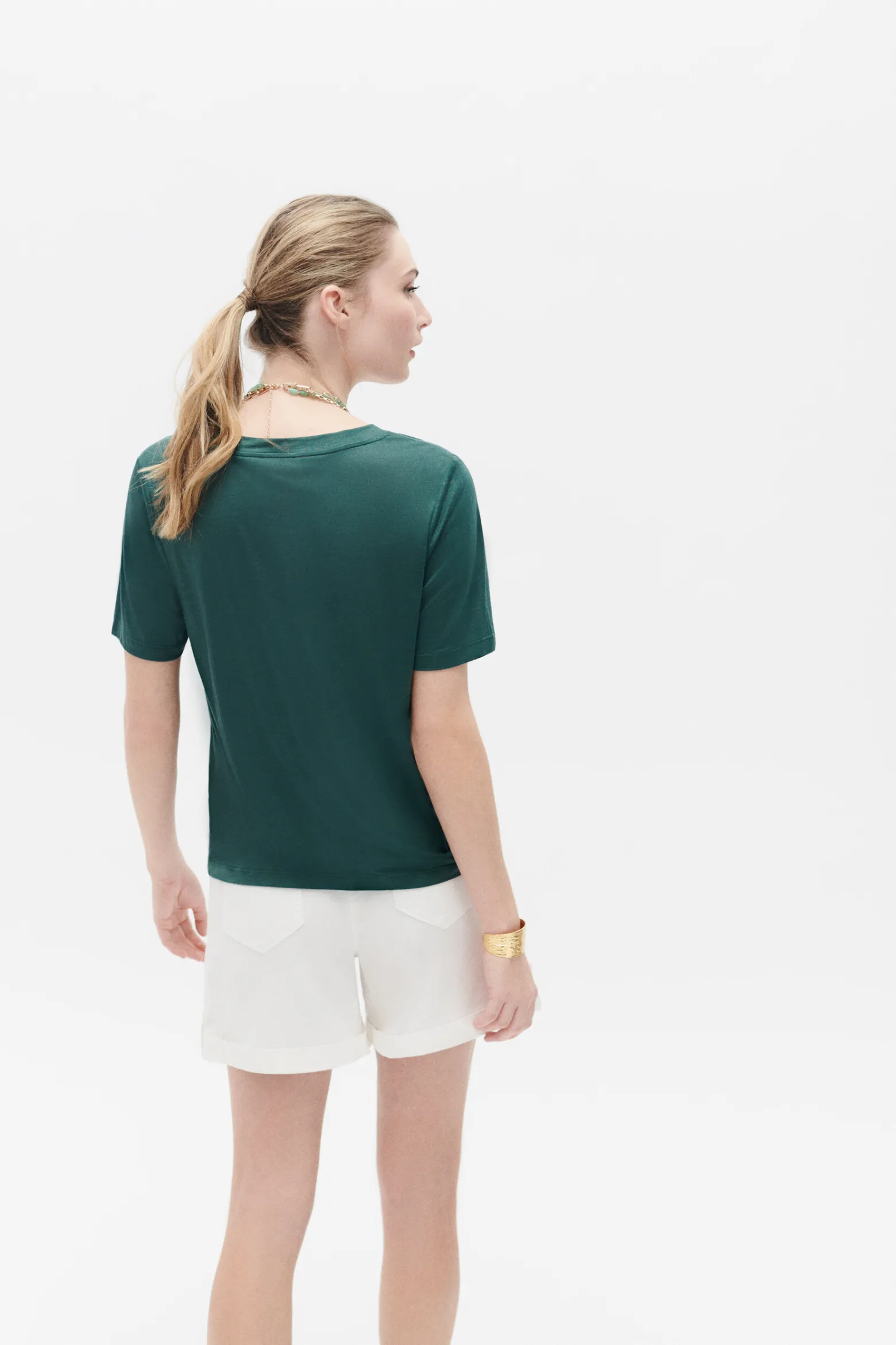 Tshirt Tini Bleu Turquoise Femme*CAROLL Shop