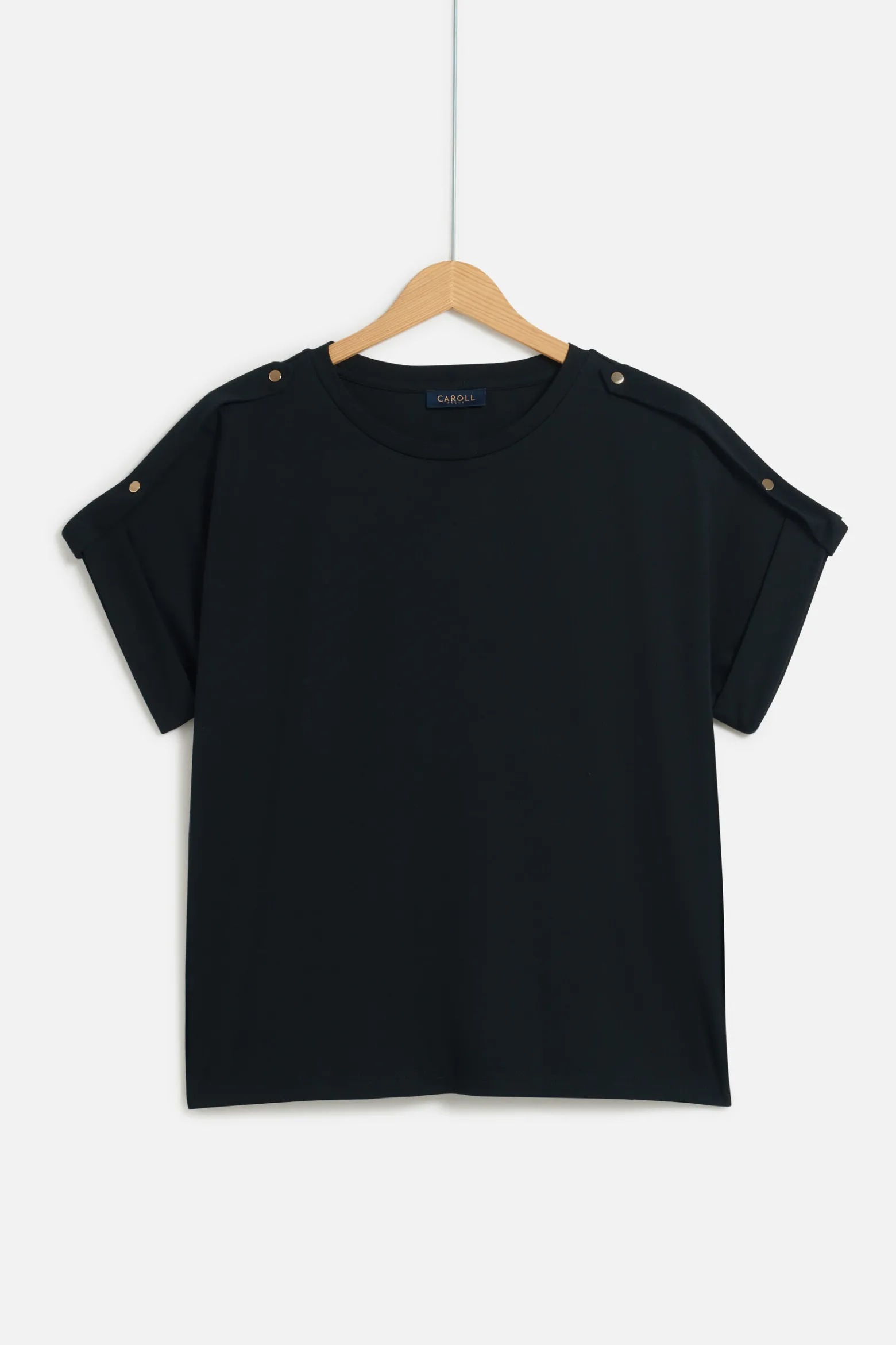 T-Shirt Tonie Noir Femme*CAROLL Best
