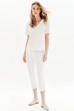 T-Shirt Tsally Blanc Femme*CAROLL Best Sale