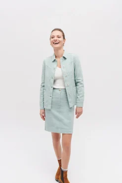 Veste Lauryn Vert Menthe Femme*CAROLL New