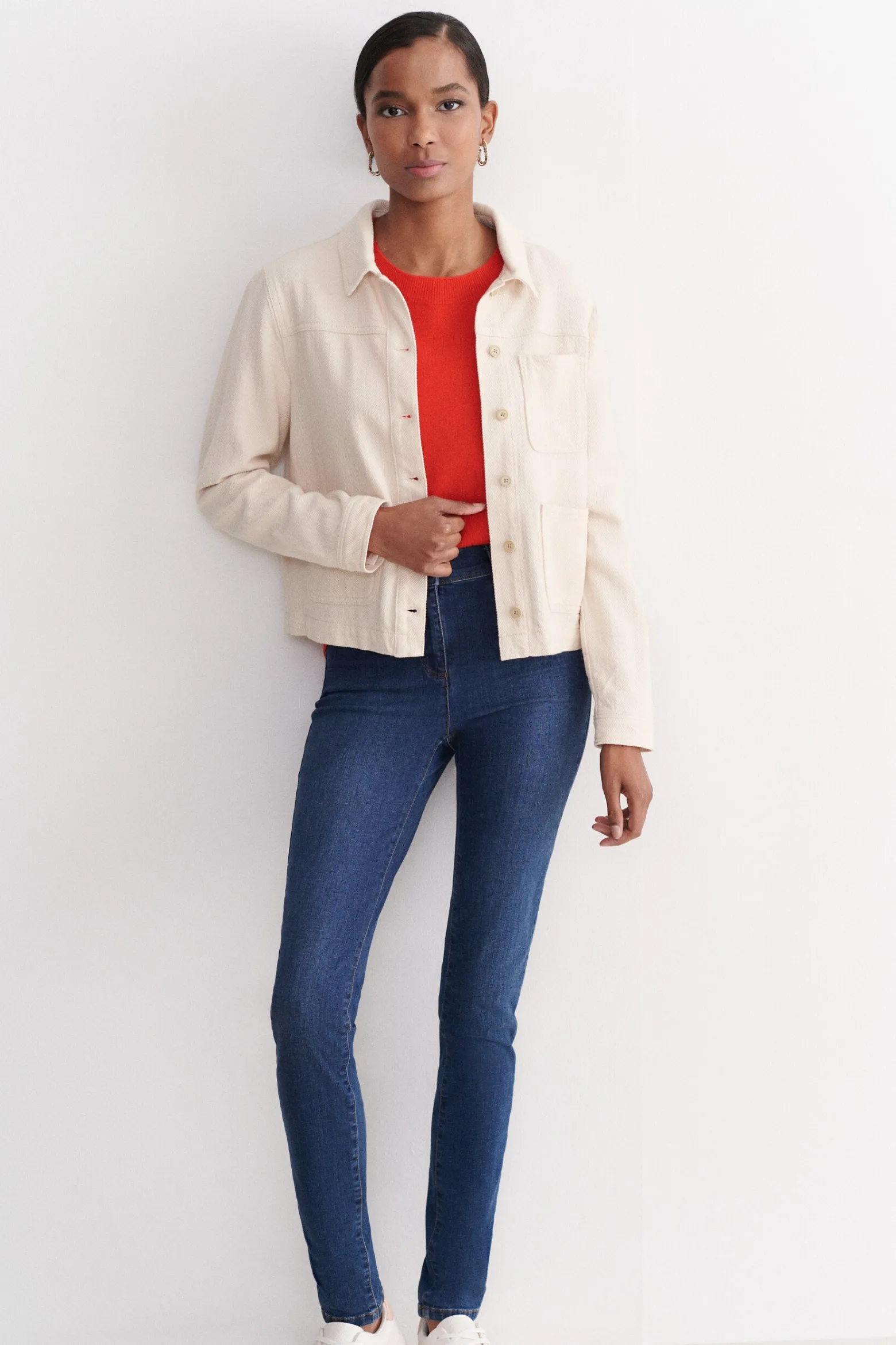 Veste Minata Ecru Femme*CAROLL Cheap