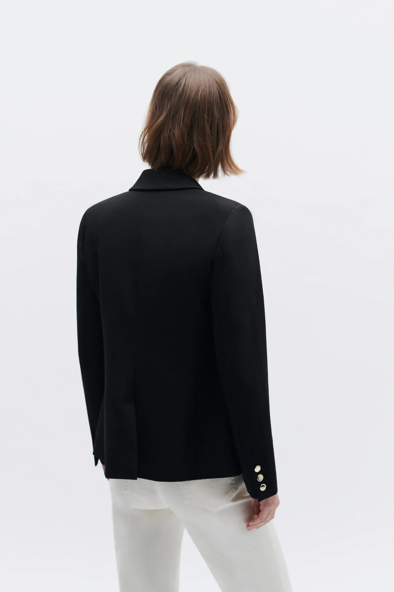 Veste Octavie Double Boutonnage Noir Femme*CAROLL Best